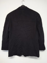 Load image into Gallery viewer, GIORGIO ARMANI Men&#39;s Black Cashmere Long Sleeve Single-Breasted Jacket IT44 UK34

