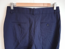 Load image into Gallery viewer, POLO RALPH LAUREN Ladies Navy Blue Wool Straight Leg Dress Trousers US4 UK8 NEW

