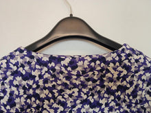 Load image into Gallery viewer, DIANE VON FURSTENBERG Ladies Purple Cotton &amp; Silk Reina Shift Dress Size UK8
