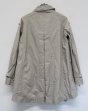 Load image into Gallery viewer, ALLSAINTS Ladies Galia Mac Grey Beige Cotton Short Trench Coat Jacket UK10
