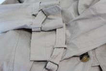 Load image into Gallery viewer, ALLSAINTS Ladies Galia Mac Grey Beige Cotton Short Trench Coat Jacket UK10
