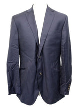 Load image into Gallery viewer, AUSTIN REED Men&#39;s Navy Blue Single Breasted Pure Wool Suit Jacket Size 44R
