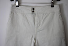 Load image into Gallery viewer, BODEN Ladies Beige Cotton Denim Crop Wide Leg Trousers EU38 UK10 BNWT
