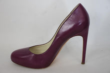 Load image into Gallery viewer, RUPERT SANDERSON Ladies Purple Leather Extra High Pumps Shoes UK3.5 EU36.5
