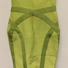 Load image into Gallery viewer, CELEB BOUTIQUE Short Length Sleeveless Halter Green Stretch Ladies Dress UKXS
