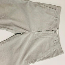Load image into Gallery viewer, COS Light Grey Men&#39;s Corduroy Cropped Ankle Grazer Trousers W34 L27

