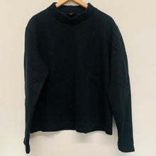 Load image into Gallery viewer, COS Navy Blue Men&#39;s Long Sleeve Sponge High Neck Pullover Sweater Jumper Size L
