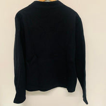 Load image into Gallery viewer, COS Navy Blue Men&#39;s Long Sleeve Sponge High Neck Pullover Sweater Jumper Size L
