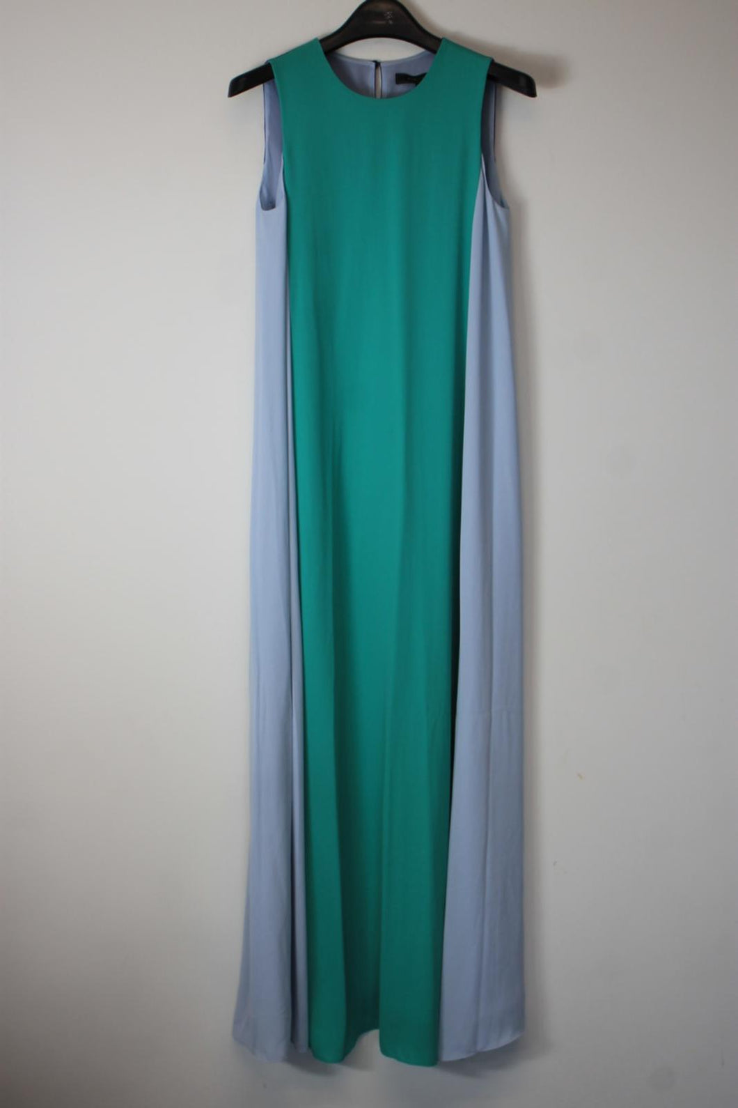 BCBGMAXAZRIA Ladies Green & Blue Bethanie Sleeveless Maxi Dress Size XXS