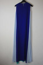 Load image into Gallery viewer, BCBGMAXAZRIA Ladies Green &amp; Blue Bethanie Sleeveless Maxi Dress Size XXS
