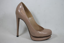 Load image into Gallery viewer, NICHOLAS KIRKWOOD Ladies Pink Patent Leather Extra High Heel Pumps Shoes UK4
