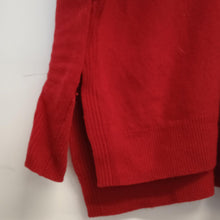Load image into Gallery viewer, AMOUR VERT Red Ladies Long Sleeve V-Neck Pullover Jumper Size UK XS
