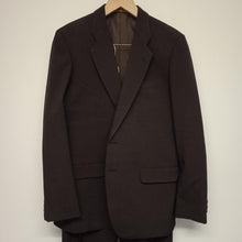 Load image into Gallery viewer, JIMS SHOP Men&#39;s Dark Brown Blazer Trouser Suit 2 Piece M / W34 L32
