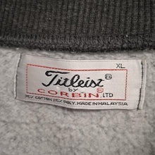 Load image into Gallery viewer, TITLEIST Men&#39;s Grey Classic Sports Cotton Blend Jumper Sweater XL
