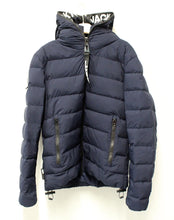 Load image into Gallery viewer, JACK1TMen&#39;s Navy Blue MTN Hooded Full Zip Outerwear Quilted Puffer Jacket L
