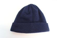 Load image into Gallery viewer, ISLAND GREEN Men&#39;s Navy Blue White Embroidered Logo Golf Beanie Hat OS NEW
