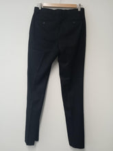 Load image into Gallery viewer, UNIQLO Men&#39;s Black Zip Fly Easy Care Slim Fit Trousers Size UK W29L34 NEW
