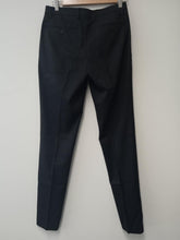 Load image into Gallery viewer, UNIQLO Men&#39;s Dark Grey Blue Easy Care Slim Fit Trousers Size UK W29L34 NEW

