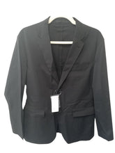 Load image into Gallery viewer, UNIQLO Men&#39;s Black Long Sleeve Button Front Kando Jacket Blazer Size UK S NEW
