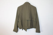 Load image into Gallery viewer, MODERN CITIZEN Ladies Green Long Sleeve Collared Jacket Size XS
