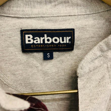 Load image into Gallery viewer, BARBOUR Long Sleeve Round Neck Grey Men&#39;s Cotton T-Shirt Size UK S
