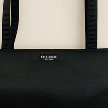 Load image into Gallery viewer, KATE SPADE Ladies Black Classic Canvas Handbag Shoulder Bag Medium Size
