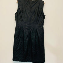 Load image into Gallery viewer, EVELIN BRANDT Black Ladies Sleeveless V-Neck Shift Dresses Size UK XL

