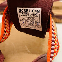 Load image into Gallery viewer, SOREL Red Ladies Walking Comfort Summer Grip Sandal Shoes Size UK 7
