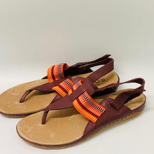 Load image into Gallery viewer, SOREL Red Ladies Walking Comfort Summer Grip Sandal Shoes Size UK 7

