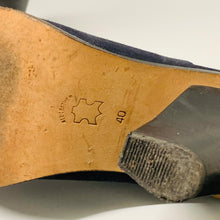 Load image into Gallery viewer, WITCHERY Blue Ladies Chelsea Boot Heel Platform Shoe UK 6.5
