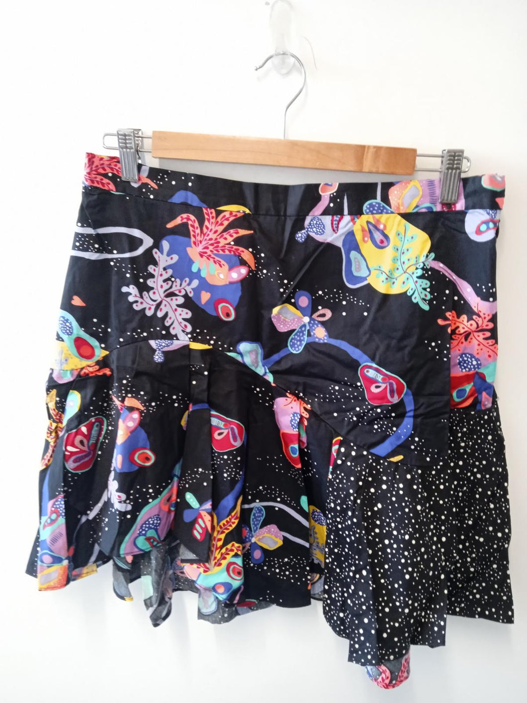 & OTHER STORIES Ladies Multicoloured Underwater Design Mini Skirt Size UK16