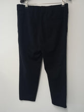 Load image into Gallery viewer, THEORY Ladies Black Elasticated Waist Jogging Bottoms Size UK M
