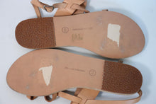 Load image into Gallery viewer, ANCIENT GREEK SANDALS X PETER PILOTTO Ladies Tan Leather Rivet Sandals EU40 UK7
