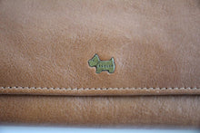 Load image into Gallery viewer, RADLEY Ladies Tan Brown Leather Small Continental Foldover Purse Card Wallet

