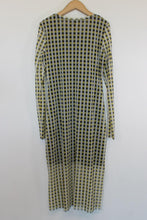 Load image into Gallery viewer, BAUM UND PFERDGARTEN Ladies Multicoloured Check Long Sleeve Midi Dress Size XL
