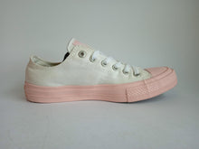 Load image into Gallery viewer, CONVERSE Women&#39;s Pink &amp; White Textile Chuck Taylor All Star II Ox Trainers UK6

