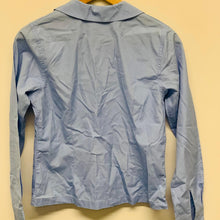 Load image into Gallery viewer, COMME DES GARCONS Blue Ladies Long Sleeve Collared Basic Button-Up UK XS
