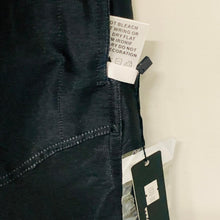 Load image into Gallery viewer, LINDI Black Ladies Long Sleeve Hooded Neck Reversible Jacket Size UK M NEW
