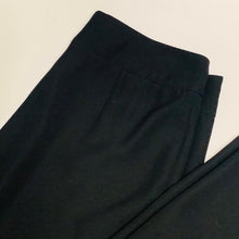 Load image into Gallery viewer, EMPORIO ARMANI Black Ladies Dress Pants Trousers Size UK 12 W32 L34
