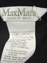Load image into Gallery viewer, MAXMARA Ladies Black Zip Fly Midi Length Skirt Size UK14
