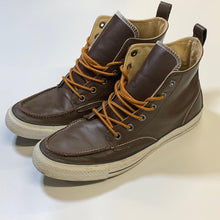 Load image into Gallery viewer, CONVERSE Men&#39;s Chuck All Star Classic Hike Hi-Top Brown Leather Trainer UK10
