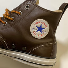 Load image into Gallery viewer, CONVERSE Men&#39;s Chuck All Star Classic Hike Hi-Top Brown Leather Trainer UK10
