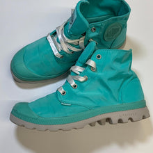 Load image into Gallery viewer, PALLADIUM Ladies Green Waterproof Lightweight Bootie High Top Boot Shoe UK 5.5
