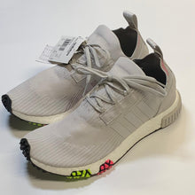 Load image into Gallery viewer, ADIDAS Ladies Grey NMD Racer PK Sock Slip On Trainer Sneaker UK 6 NEW
