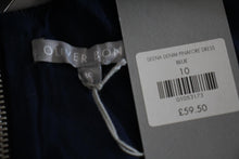 Load image into Gallery viewer, OLIVER BONAS Ladies Blue Cotton Denim Sleeveless Deena Pinafore Dress UK10 NEW
