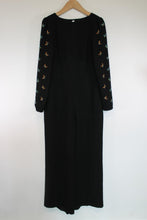 Load image into Gallery viewer, HOBBS N.W.3 Ladies Black Crystal Butterfly Embellished Jumpsuit EU42 UK14

