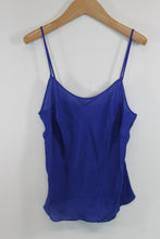 Load image into Gallery viewer, PHILLIP LIM Ladies Blue Silk Camisole Vest Top EU38 UK10
