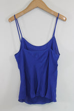 Load image into Gallery viewer, PHILLIP LIM Ladies Blue Silk Camisole Vest Top EU38 UK10
