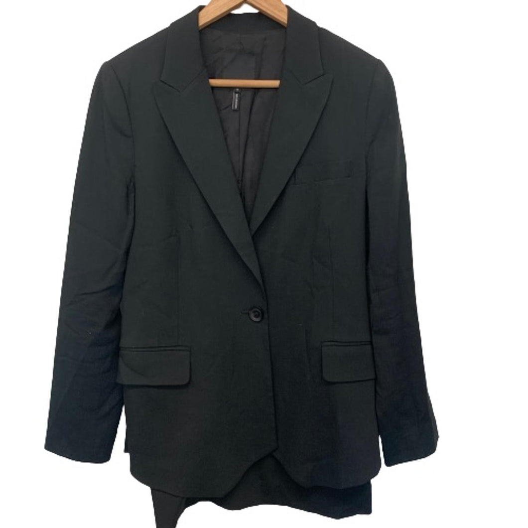 MARISSA WEBB Black Ladies Long Sleeve Blazer City Jacket Size UK M