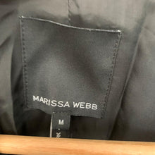Load image into Gallery viewer, MARISSA WEBB Black Ladies Long Sleeve Blazer City Jacket Size UK M
